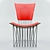 KKATY Lounge Chair - Sleek and Cozy Seating Option 3D model small image 2