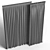 Dual-Position Curtain Set 3D model small image 2