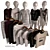 Bershka №2 Knitwear Mannequins & FBX File 3D model small image 1