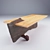Modern Wooden Table: Table Mesa 3D model small image 1