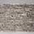 Textured Brick Wall Kit 3D model small image 1