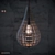 Geometric Pear Ceiling Light 3D model small image 1