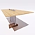 Rustic Stol Mountain Table 3D model small image 1