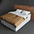 Luxury Dream Bed 3D model small image 2