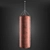 Vintage Brown Leather Punching Bag 3D model small image 1