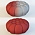 Contemporary Bubble Ottoman: Stylish, Spacious, and Chic 3D model small image 1