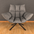 Cozy Lounge Chair 3D model small image 1