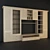 Stunning Lapis Stella Wall Unit 3D model small image 1