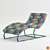 Stylish and Comfortable Chaise 3D model small image 2