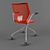 Knoll Multigeneration Hybrid Base: Versatile Seating Solution 3D model small image 2