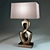 Faro Spanish Table Lamp: Elegant Lighting Solution 3D model small image 1