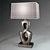 Faro Spanish Table Lamp: Elegant Lighting Solution 3D model small image 2