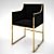 Anastacia Hollywood Regency Chair 3D model small image 1