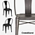 Title: Modern Minimalist Lyle Side Chair 3D model small image 2