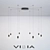 VIBIA WIREFLOW 0355: Modern Modular Ceiling Light 3D model small image 1