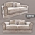 Italian Prince Sofa by Bodema 3D model small image 1