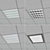 Versatile "Armstrong" Office Ceiling Kit 3D model small image 2