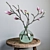 Magnolia Branches in Vase 3D model small image 1