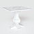 Elegant Woodbury End Table 3D model small image 2