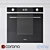 Smeg SF122N Linea: Modern 60cm Oven 3D model small image 1