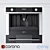 SMEG Linea 60cm Coffee Machine 3D model small image 1