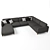 Comfy Lounge Sofa 3D model small image 1