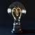 Illuminating_Innovation: The Futuristic Lightbulb Lamp 3D model small image 1