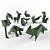 Wildlife Geometry: 8 Animal Sculpture 3D model small image 1