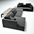 Poliform Bristol 04: Elegant and Versatile Furniture 3D model small image 2