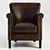Elegant Roland Armchair from Gramercy Home 3D model small image 2