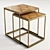 Gramercy Home Franket Side Table: Elegant and Functional 3D model small image 1