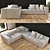  Elegant Springfield Sofa 3D model small image 1