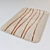 Luxury Acrylic Bath Rugs 3D model small image 2