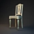 Scratched Chair - Hooker 3D model small image 3