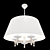 Roksana Alfa Chandelier 18536: Elegant Lighting 3D model small image 1