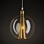 Elegant OREOL Chandelier - GRAMERCY HOME 3D model small image 1