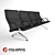 ErgoFlex Air Benches: Figueras 3100 3D model small image 1