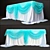 Elegant Banquet Tablecloth 3D model small image 1