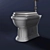 Migliore Bella Wall-Hung Toilet 3D model small image 2