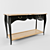 Elegant Busatto Art Console 3D model small image 1
