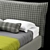 Bolzan Letti Handsome Bed - Luxury in Design 3D model small image 2