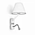 Contemporary Jazz Wall Light 3D model small image 3