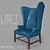 101 Loft Design Chair 3D model small image 1