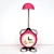 Brilliant Happy Children's Table Lamp with Clock 3D model small image 1