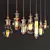 Vintage Edison Filament Bulbs 3D model small image 1