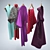 Versatile Collection of Stylish Dresses 3D model small image 1