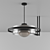 Sleek Wall-Mount Pendant 3D model small image 1