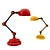 Elegant BP-1 Nickel Table Lamp 3D model small image 2