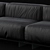 Glas Italia Crystal Sofa: Sleek Elegance 3D model small image 3