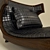 Briarwood Chaise Lounge: Bentley Black Leather Upholstery 3D model small image 3